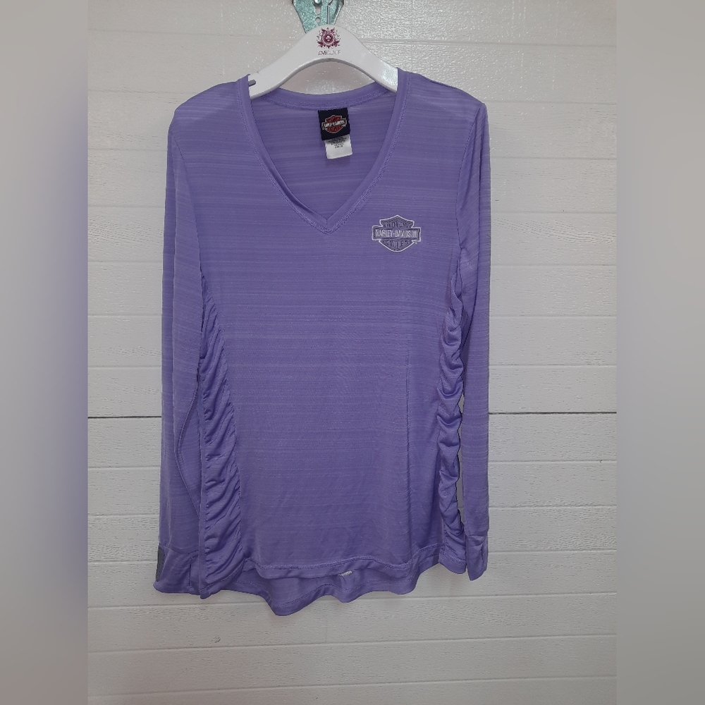 Harley-Davidson Purple Women's Top